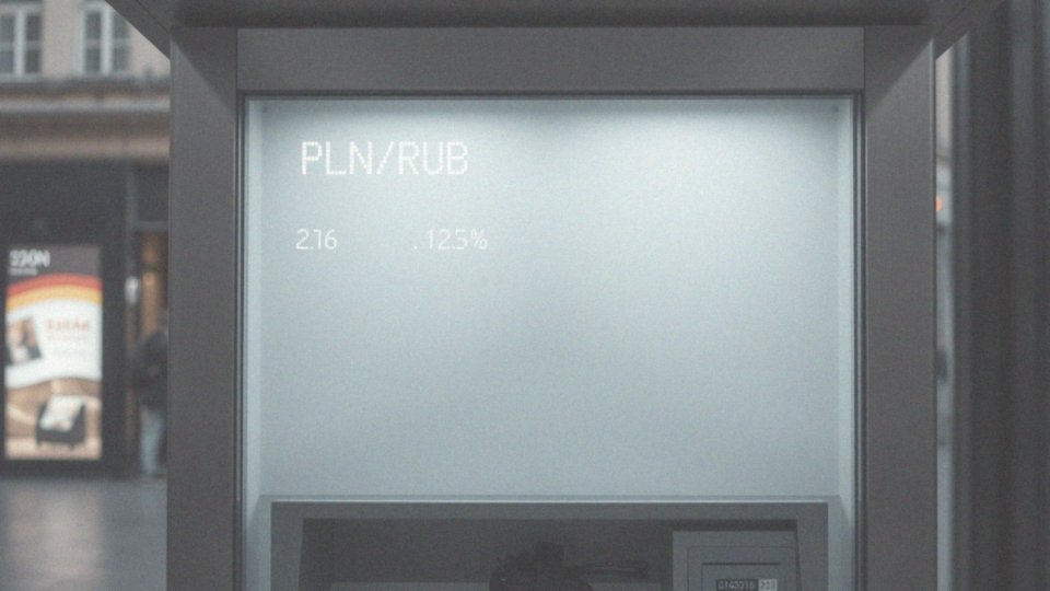 Jakie są kursy wymiany złotych polskich na ruble rosyjskie?