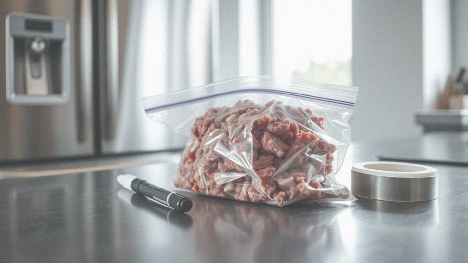 Jakie są zasady mrożenia mięsa mielonego?