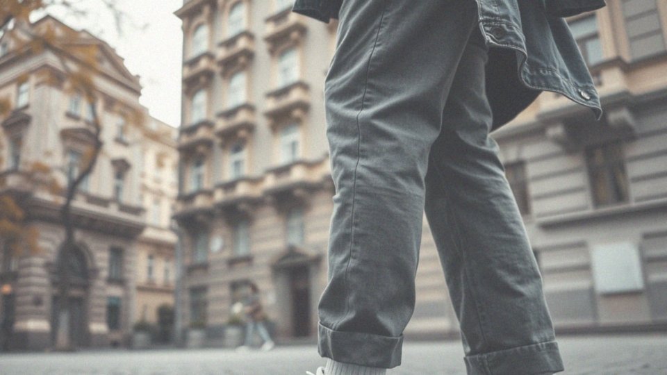 Jakie stylizacje casualowe można stworzyć z szarymi spodniami?
