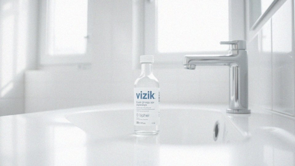 Jak długo można stosować krople do oczu Vizik bez obaw o działanie niepożądane?