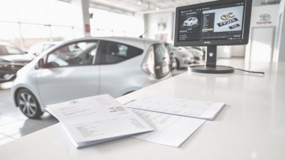 Jakie dokumenty są wymagane przy zakupie Toyoty Aygo używanej z salonu?