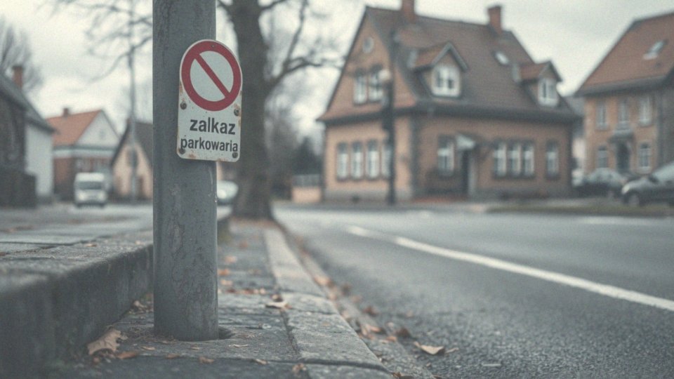 W jakich miejscach można spotkać znaki zakazu parkowania?