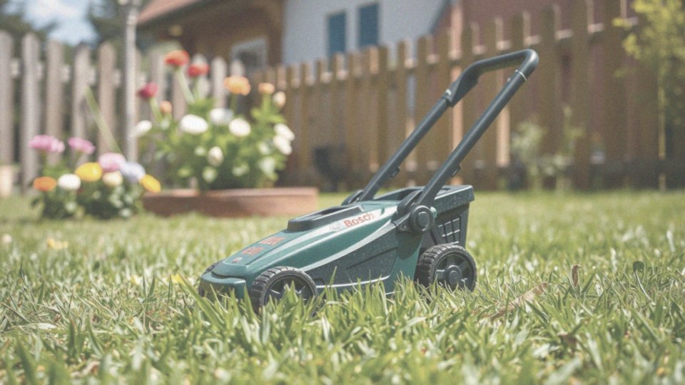 Jakie są główne cechy kosiarki dla dzieci Bosch?