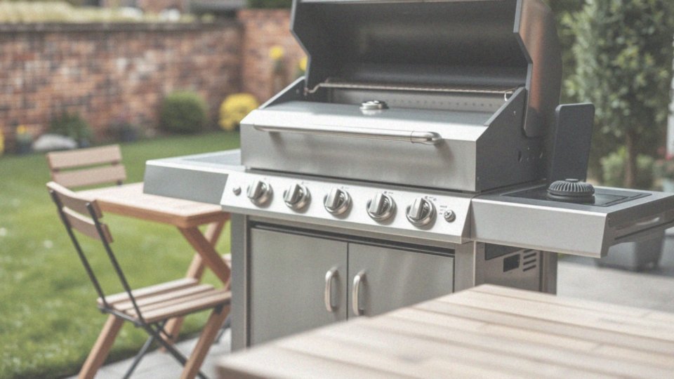 Co wyróżnia grill gazowy Inox 4.1 z żeliwnym rusztem?