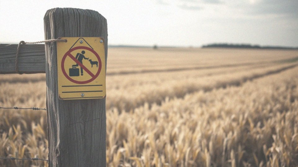 Jakie ogłoszenia ostrzegające dotyczą stosowania środków ochrony roślin?