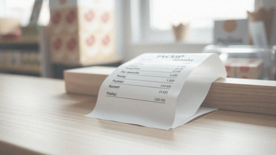 Jakie informacje musi zawierać paragon fiskalny?