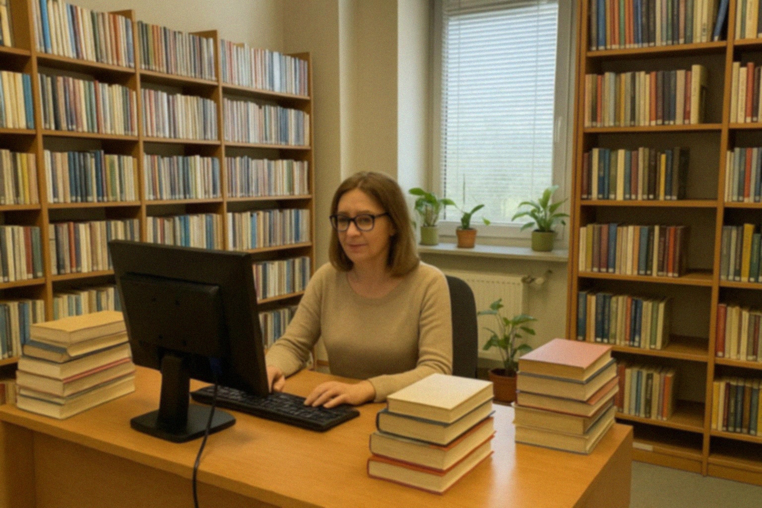 Spotkanie z Panią Marią Sekułą w Bibliotece dla Dzieci i Młodzieży w Gostyninie